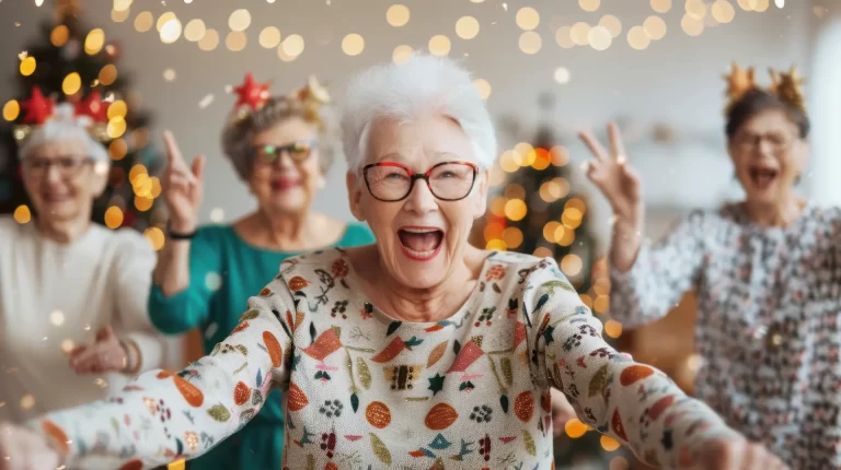 Celebrating New Year at Lakewood Village